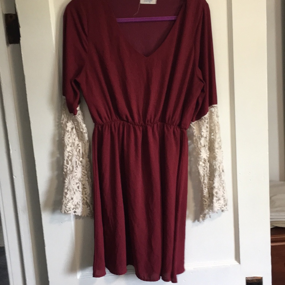 Elastic waist dress